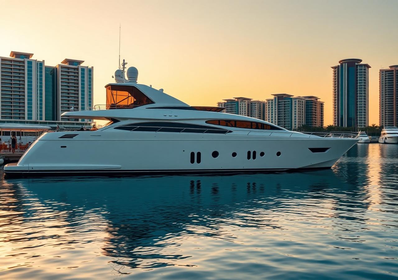 Luxx Black 100ft Yacht